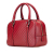 Gucci B Gucci Red Calf Leather Small Microguccissima Bree Satchel Italy