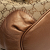 Gucci B Gucci Brown Beige Canvas Fabric GG Sukey Satchel Italy