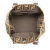 Fendi B Fendi Brown Canvas Fabric Small Zucca Twins Tote Italy