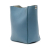 Celine B Celine Blue Light Blue Calf Leather Small Soft Grained skin Seau Sangle Bucket Bag Italy