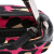 Bottega Veneta B Bottega Veneta Pink Hot Pink with Black Canvas Fabric Leopard Print Shoulder Bag Italy