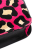 Bottega Veneta B Bottega Veneta Pink Hot Pink with Black Canvas Fabric Leopard Print Shoulder Bag Italy