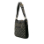 Louis Vuitton B Louis Vuitton Gray with Black Denim Fabric Quilted Monogram Musette France