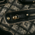 Louis Vuitton B Louis Vuitton Gray with Black Denim Fabric Quilted Monogram Musette France