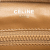 Celine B Celine Brown Coated Canvas Fabric Macadam Clutch Italy