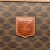 Celine B Celine Brown Coated Canvas Fabric Macadam Clutch Italy