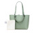 Loewe B LOEWE Green Mint Calf Leather Small Smooth skin Anagram Tote Spain