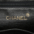 Chanel B Chanel Black Lambskin Leather Leather CC Lambskin Flap Tassel Crossbody Italy