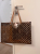 Louis Vuitton Clear Monogram Sac Cabas Cruise Ambre GM Tote Bag