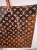 Louis Vuitton Clear Monogram Sac Cabas Cruise Ambre GM Tote Bag
