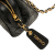 Chanel B Chanel Black Lambskin Leather Leather Mini Quilted Lambskin Chain Shoulder Bag Italy