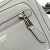 Burberry B Burberry Gray Calf Leather Logo Cloud Crossbody Italy