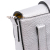 Fendi B Fendi Silver Calf Leather Baguette Crossbody Italy