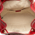 Gucci B Gucci Red Calf Leather Bamboo Tassel Backpack Italy
