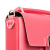 Fendi AB Fendi Pink Dark Pink Satin Fabric Phone Pouch Baguette Satchel Italy