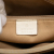 Gucci B Gucci Brown Light Beige Canvas Fabric GG Bamboo Satchel Italy