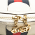 Gucci B Gucci White Calf Leather Small Ophidia Dome Crossbody Italy