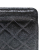 Chanel Silver Quilted Iridescent Lambskin Tartan Button Wallet On Chain Italy
