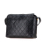 Chanel B Chanel Black Lambskin Leather Leather CC Quilted Lambskin Crossbody Italy