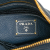 Prada B Prada Blue Calf Leather Vitello Daino Sacca 2 Manici Convertible Tote Italy