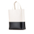 Celine B Celine White Off White with Black Calf Leather Small Bicolor Vertical Cabas Italy