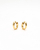 Balenciaga Gold Hoop Earrings
