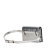 Christian Dior B Dior Silver Patent Leather Leather Metallic Patent Microcannage 2 in 1 30 Montaigne Pouch Italy