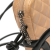 Chanel B Chanel Brown Beige with Black Lambskin Leather Leather Lambskin Cambon Ligne Crossbody Italy