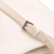 Prada B Prada White Calf Leather Maxi Spazzolato Cleo Crossbody Italy