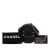 Chanel B Chanel Black Caviar Leather Leather Caviar CC Filigree Round Clutch with Chain Italy
