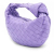 Bottega Veneta AB Bottega Veneta Purple Nappa Leather Leather Mini Nappa Intrecciato Jodie Italy