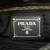 Prada B Prada Black Nylon Fabric Saffiano Trimmed Tessuto Snap Crossbody Italy