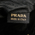 Prada B Prada Black Nylon Fabric Saffiano Trimmed Tessuto Snap Crossbody Italy