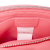 Ferragamo B Ferragamo Pink Calf Leather Padded Viva Bow Crossbody Italy