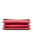 Chanel AB Chanel Red Goatskin Leather Quilted Patent Pagoda Accordion Flap France