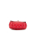 Valentino B Valentino Red Nappa Leather Leather Nappa Rockstud Spike Vertical Satchel Italy