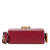 Christian Dior B Dior Red Lambskin Leather Leather Lambskin Dioraddict Lockbox Crossbody Italy