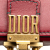 Christian Dior B Dior Red Lambskin Leather Leather Lambskin Dioraddict Lockbox Crossbody Italy
