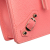 Balenciaga B Balenciaga Pink Calf Leather Grained skin Motocross Classic Wallet on Chain Italy