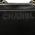 Chanel B Chanel Black Lambskin Leather Leather Lambskin Embroidered Logo Tote France