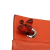 Hermès AB Hermès Orange Dark Orange Calf Leather Mini Swift Aline Bag France