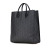 Fendi B Fendi Black Coated Canvas Fabric Zucca Diagonal Shopping Tote Italy