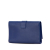 Saint Laurent B Saint Laurent Blue Calf Leather Chyc Ligne Clutch Italy