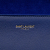 Saint Laurent B Saint Laurent Blue Calf Leather Chyc Ligne Clutch Italy