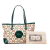 Gucci Brown 100th Anniversary Medium GG Canvas Embroidered Flower Ophidia Tote Italy