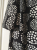 Marimekko : Tunic dress with cream polka dots on a black background L