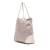 Gucci B Gucci Gray with White Canvas Fabric GG Tote Italy