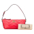 Gucci B Gucci Red Calf Leather GG Marmont Matelasse Shoulder Bag Italy