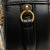 Gucci B Gucci Black Calf Leather GG Marmont Matelasse Animalier Belt Bag Italy