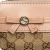 Gucci B Gucci Brown Beige Canvas Fabric GG Mayfair Crossbody Italy